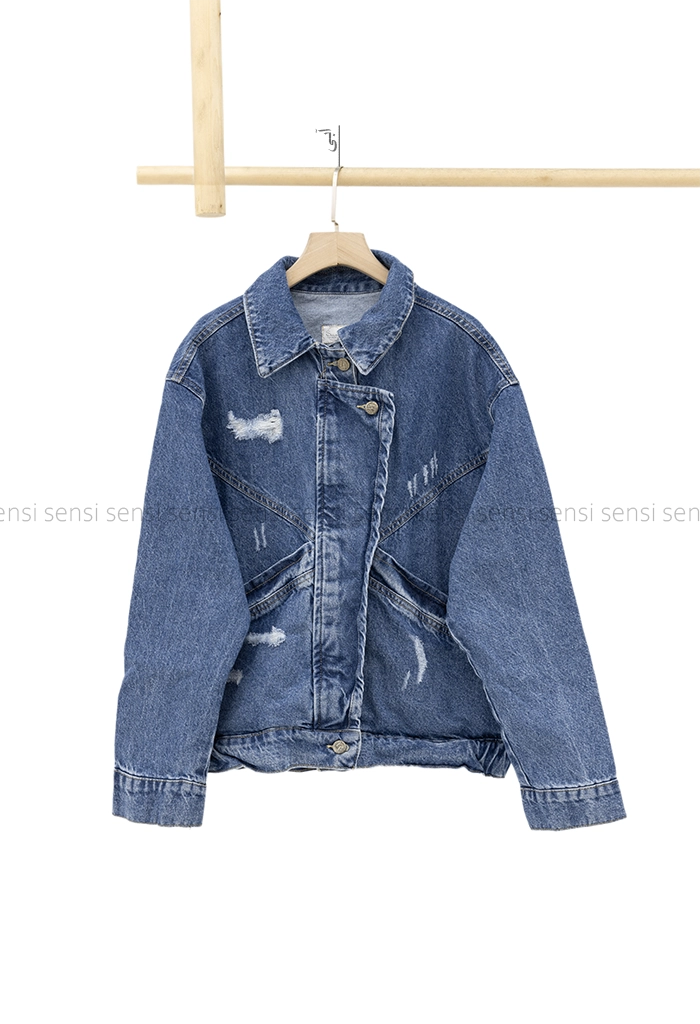 کت جین بغل کش کد1005102